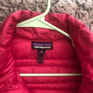 Patagonia Vibrant Red Quilted Jacket